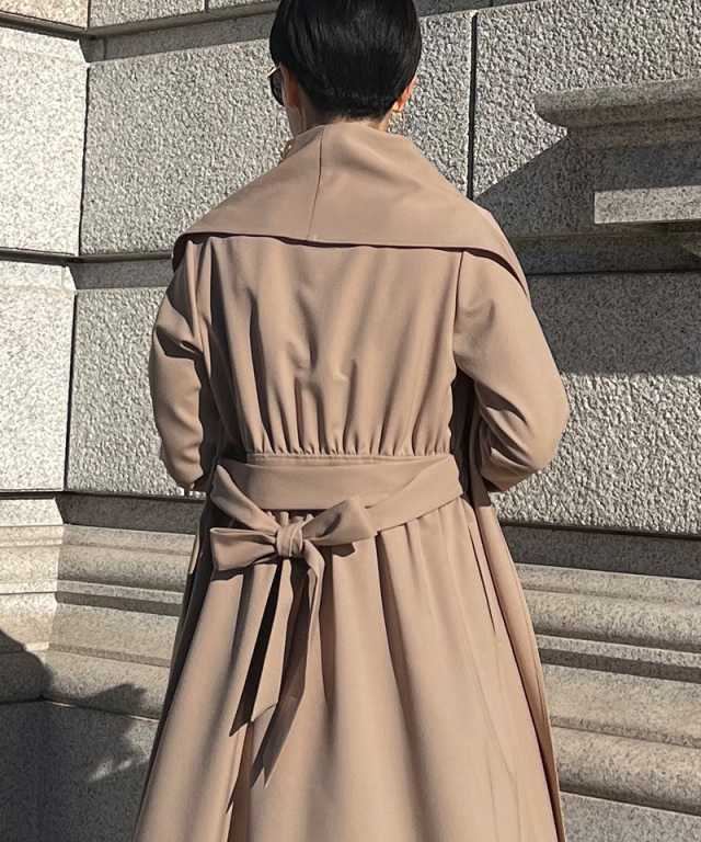 ショール風オードリーコート｜JENNE(ジェンヌ)公式通販：パリジェンヌ  