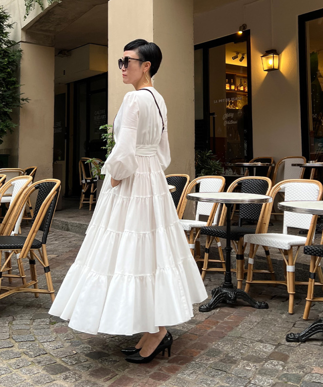 ラグジュアリー大人ティアードワンピース｜JENNE(ジェンヌ)公式通販  