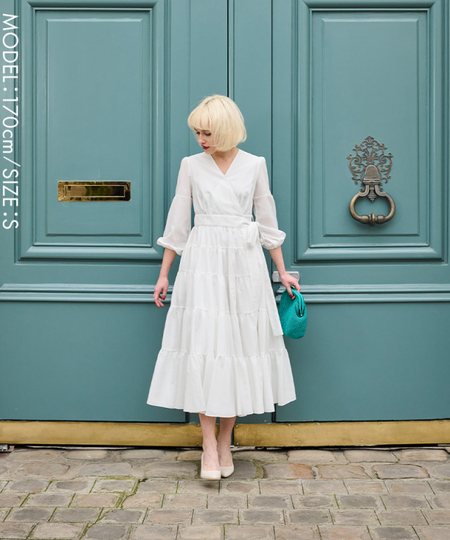 ラグジュアリー大人ティアードワンピース｜JENNE(ジェンヌ)公式通販  