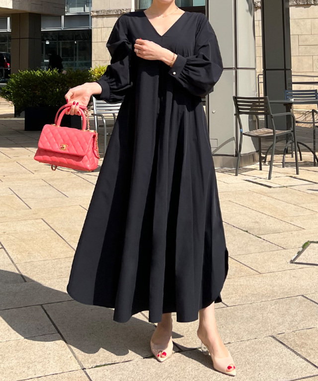 後ろリボンコクーンワンピース｜JENNE(ジェンヌ)公式通販：パリ  