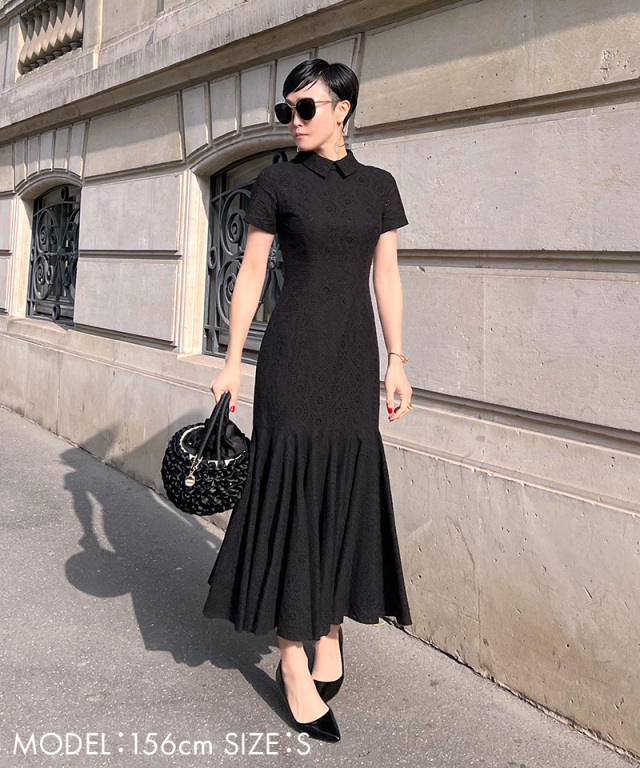 総刺繍コットンマーメイドワンピース｜JENNE(ジェンヌ)公式通販  