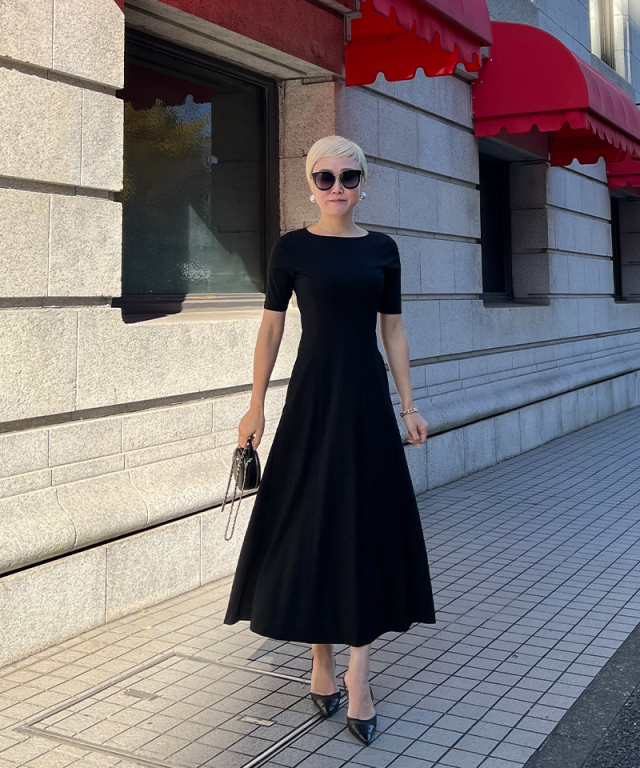 ボートネック カットソーワンピース Jenne ジェンヌ 公式通販 美しく見せてくれるお洋服ブランド