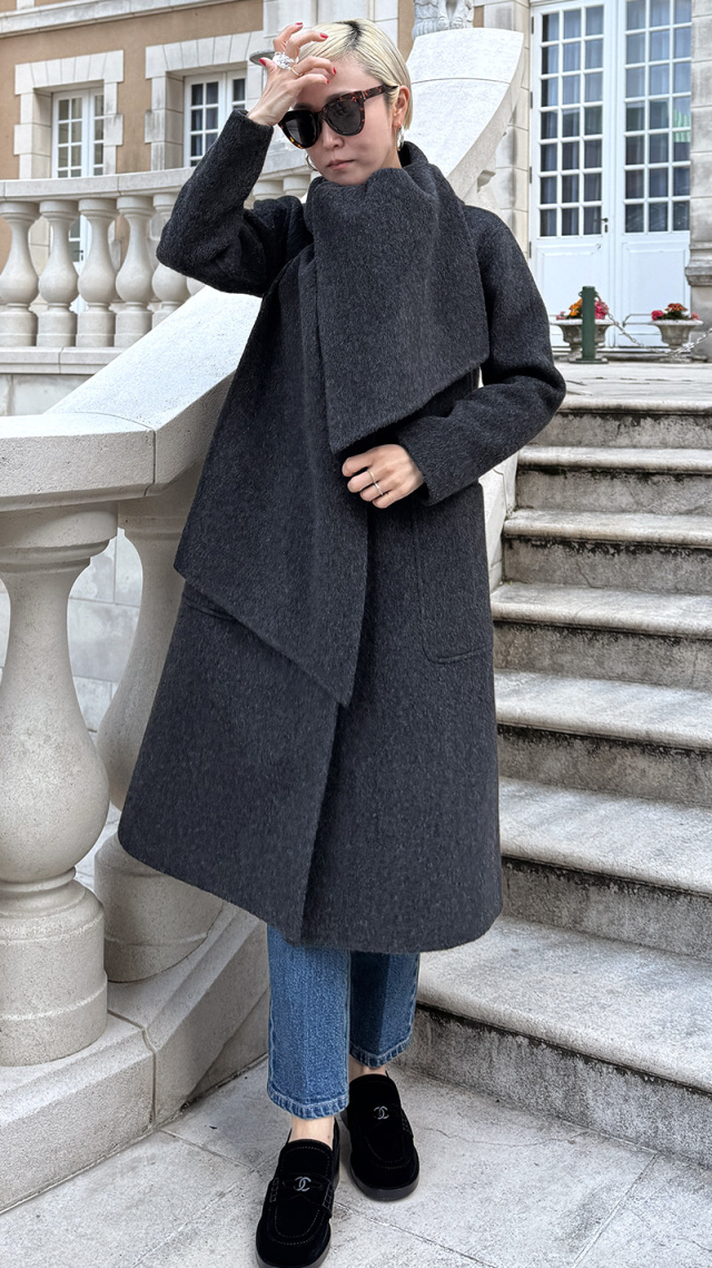 リバーウールシルクコート｜JENNE(ジェンヌ)公式通販：パリジェンヌの