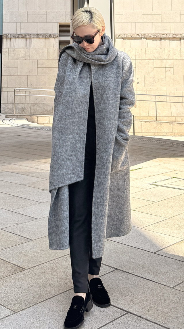 【Lily/ 公式完売・タグ付き新品】JENNE 日本製 ウールコート Lily様専用/ 公式完売・タグ付き新品】JENNE 日本製 ウールコート