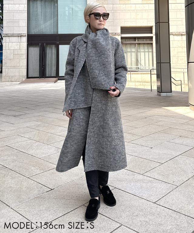 リバーウールシルクコート｜JENNE(ジェンヌ)公式通販：パリジェンヌの