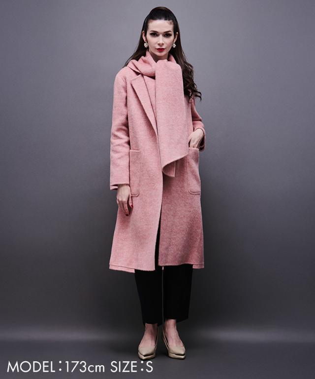 【完売品タグ付未使用】57860円JENNE日本製ウールコートSピンク JENNEウールコート｜JENNE(ジェンヌ)公式通販：パリジェンヌのように