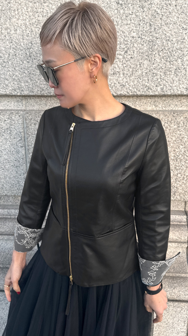 JENNEレザージャケット｜JENNE(ジェンヌ)公式通販：パリジェンヌのよう