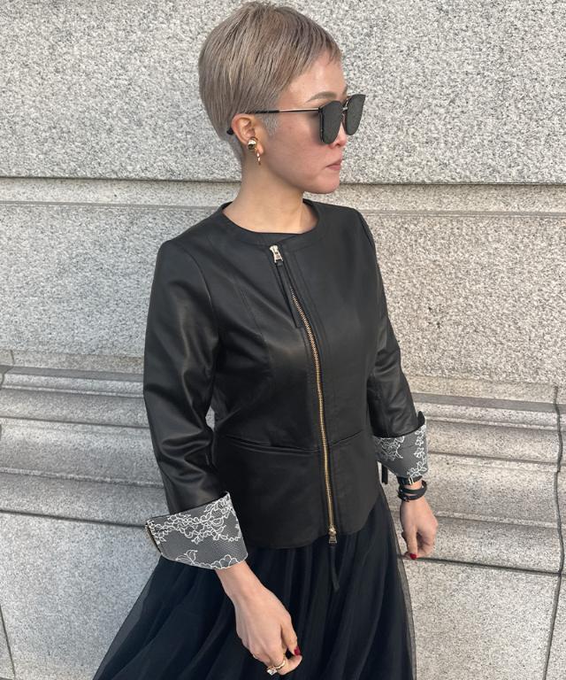 JENNEレザージャケット｜JENNE(ジェンヌ)公式通販：パリジェンヌのよう