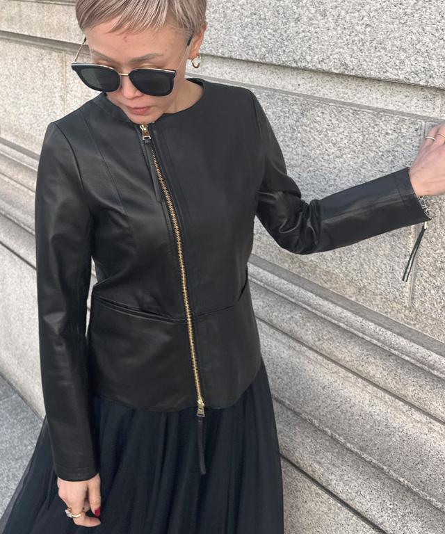 JENNEレザージャケット｜JENNE(ジェンヌ)公式通販：パリジェンヌのよう