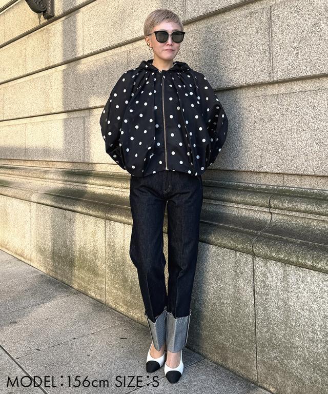 シアードットボリュームブルゾン（北陸生産生地）｜JENNE(ジェンヌ