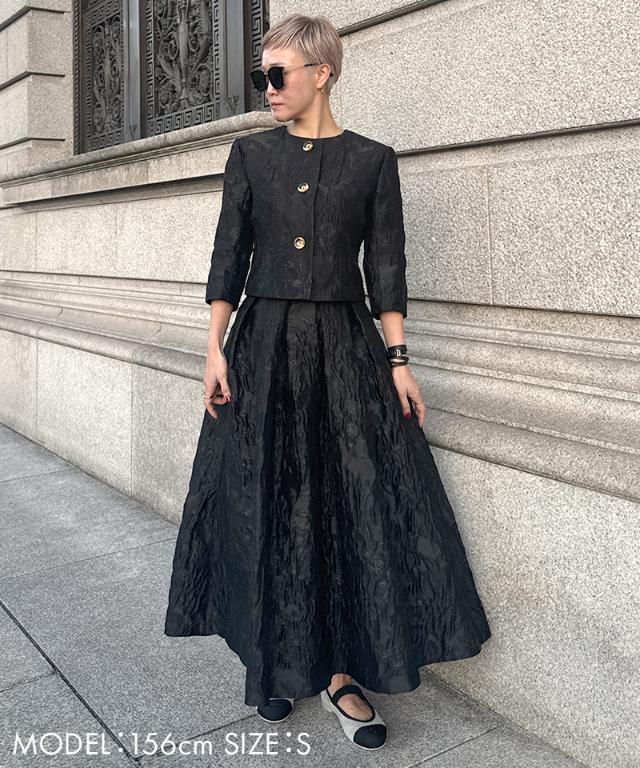 ジャガードクラシカルスカート｜JENNE(ジェンヌ)公式通販：パリ