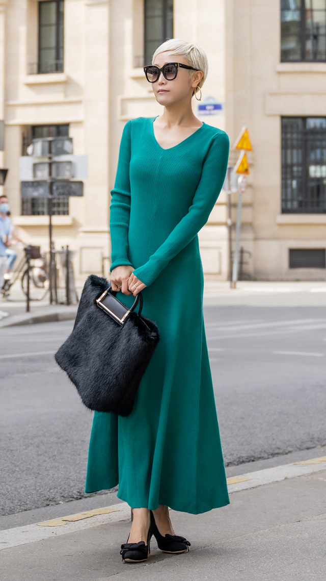 リブニットフレアワンピース｜JENNE(ジェンヌ)公式通販：パリジェンヌ  