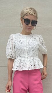 ペプラムレーストップス