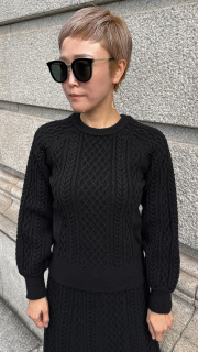 くるみボタン カラーボーダーニット｜JENNE(ジェンヌ)公式通販：パリ