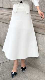 【再予約】JENNE立体ニットスカート【発送予定：5月中旬～下旬】