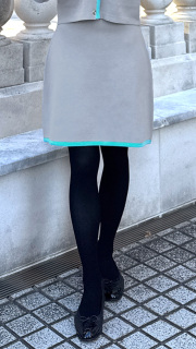 マリン風ニットスカート