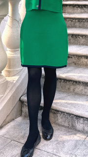 マリン風ニットスカート