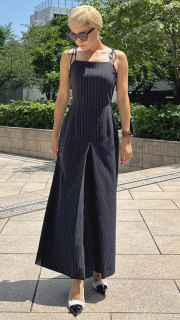 タグ付きJENNE 美シルエットサロペット　ブラック　新品タグ付き 美シルエットサロペット｜JENNE(ジェンヌ)公式通販：パリ