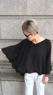 JENNE ブラック ノースリーブ サロペット JENNE公式通販｜パリジェンヌのように凛としたレディースファッション
