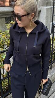 【再予約】日本製美ラインパーカー（UVカット）【発送予定：4月中旬】