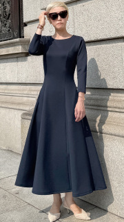 フェミニンな魅力♡美シルエット【CHANEL】ワンピース フレンチ美シルエットとろみスリーブワンピース｜JENNE(ジェンヌ