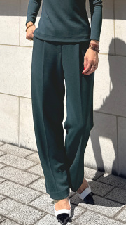 ストレッチモダンワイドパンツ