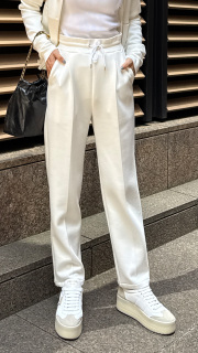 日本製美脚カットソースラックス