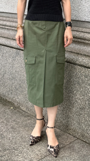 フレンチフィールドスカート＜オーガニックコットン＞