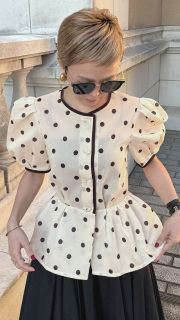 【先行予約】ラグジュアリーシアードットジャケット（北陸生産生地）【発送予定：2月中旬～下旬】