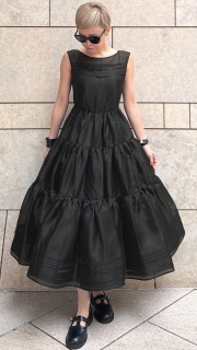 【先行予約】立体ドレスワンピース＆シルクキャミドレス【発送予定：4月中旬～下旬】