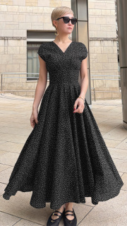 【再予約】エアリーコットンワンピース（日本製綿生地）【発送予定：6月上旬～中旬】