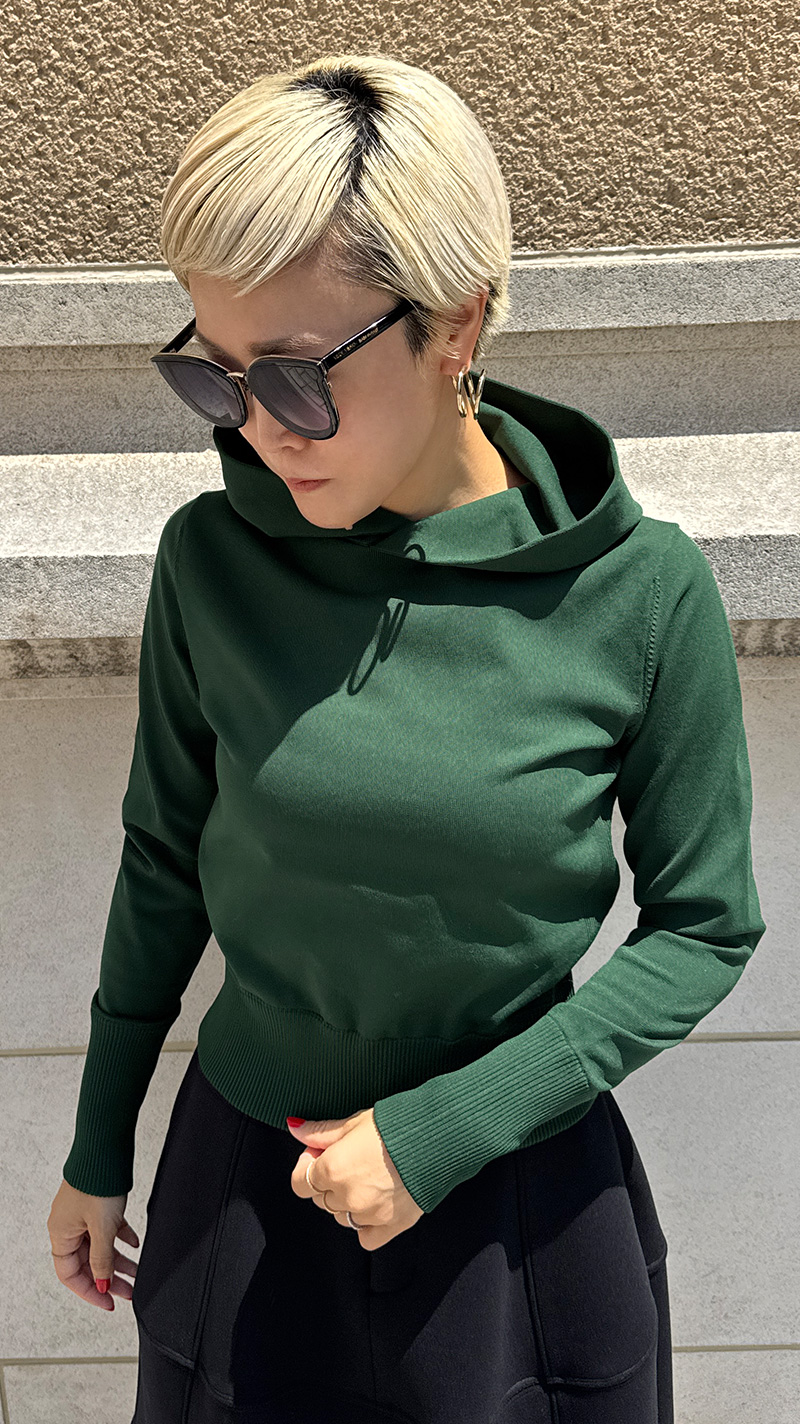 エアリーニットフーディー【UVカット・マシンウォッシャブル】