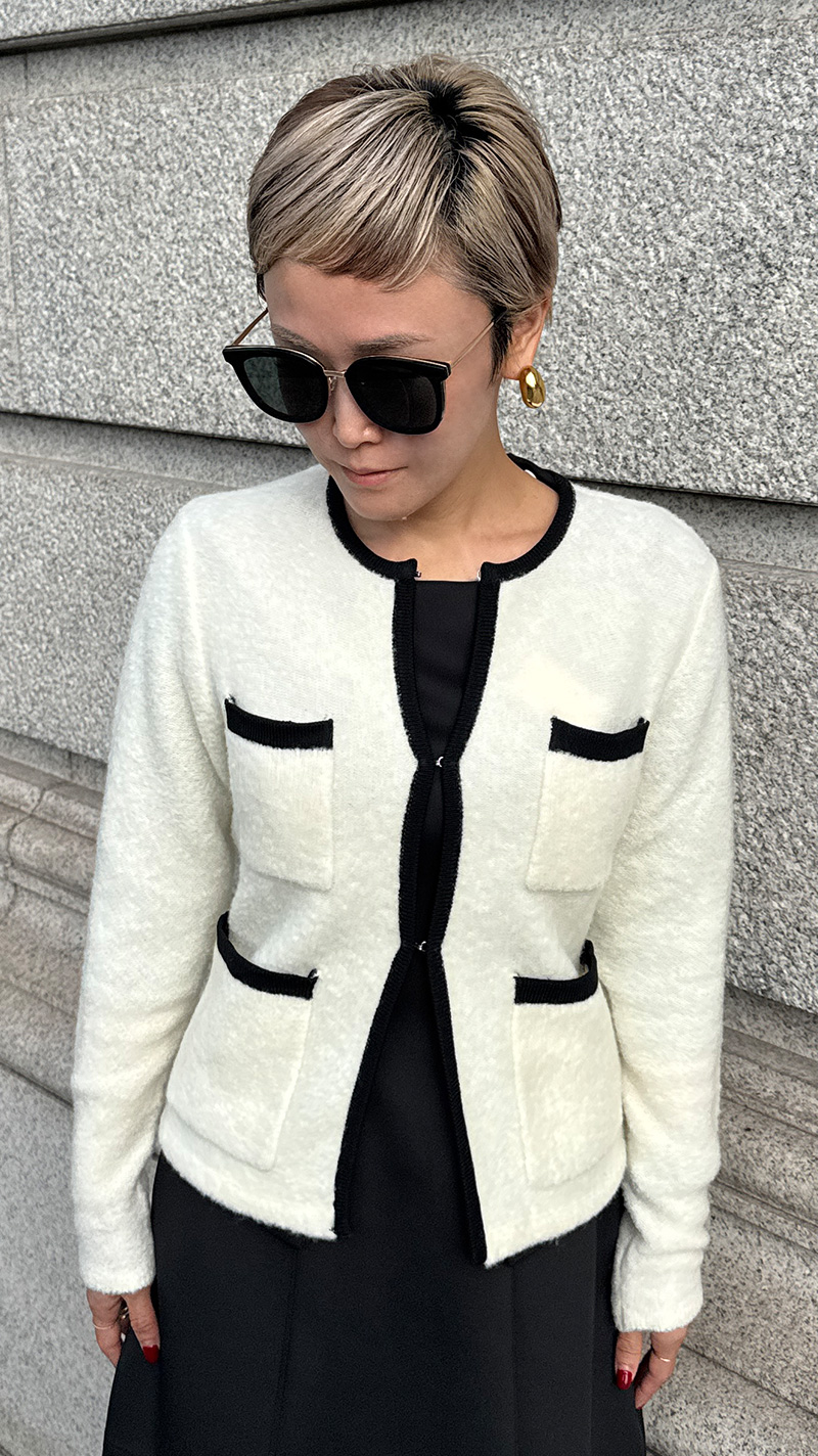 イタリア糸ウールジャケット