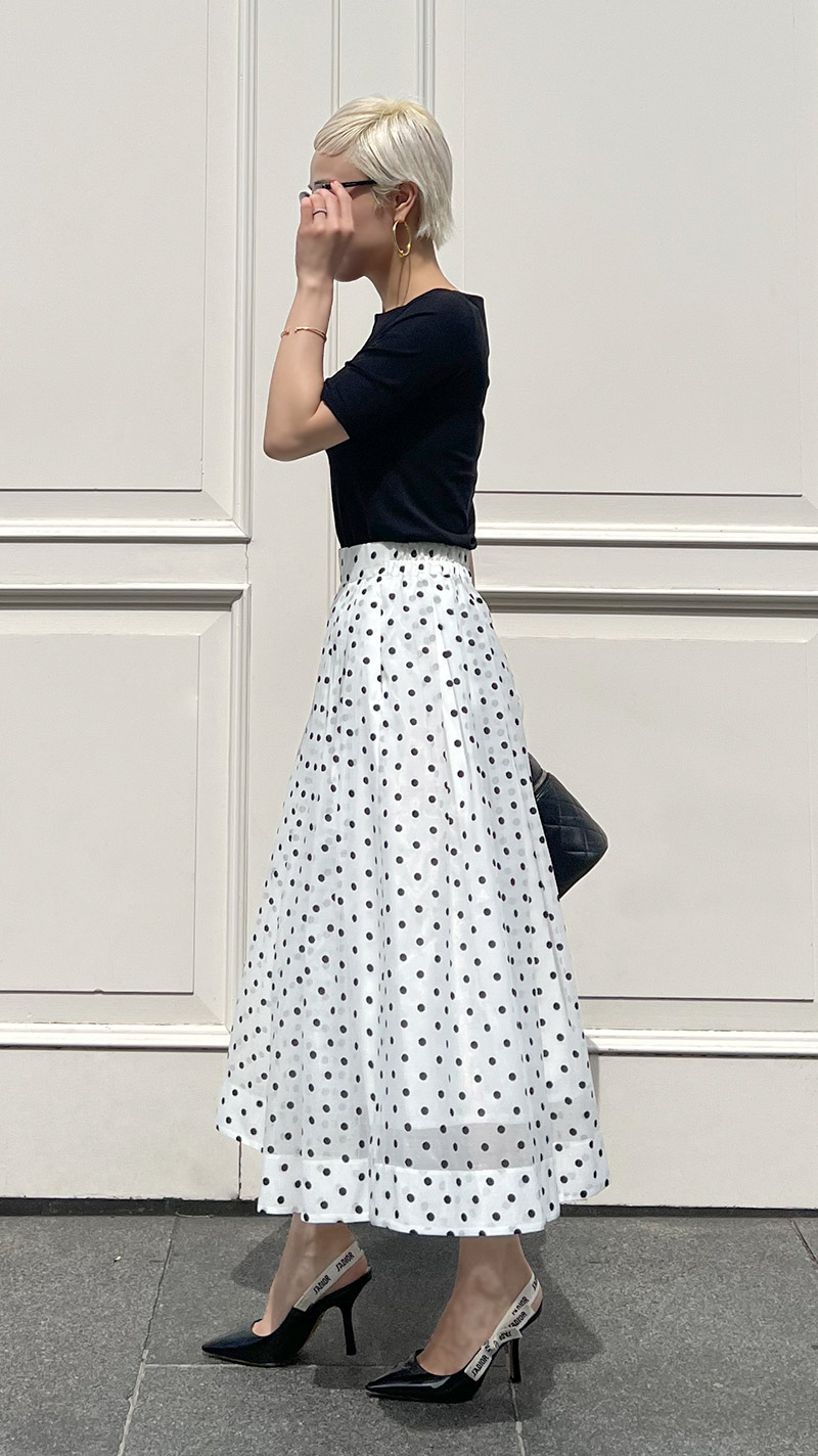 シアードット フレアスカート｜JENNE(ジェンヌ)公式通販：パリジェンヌ  