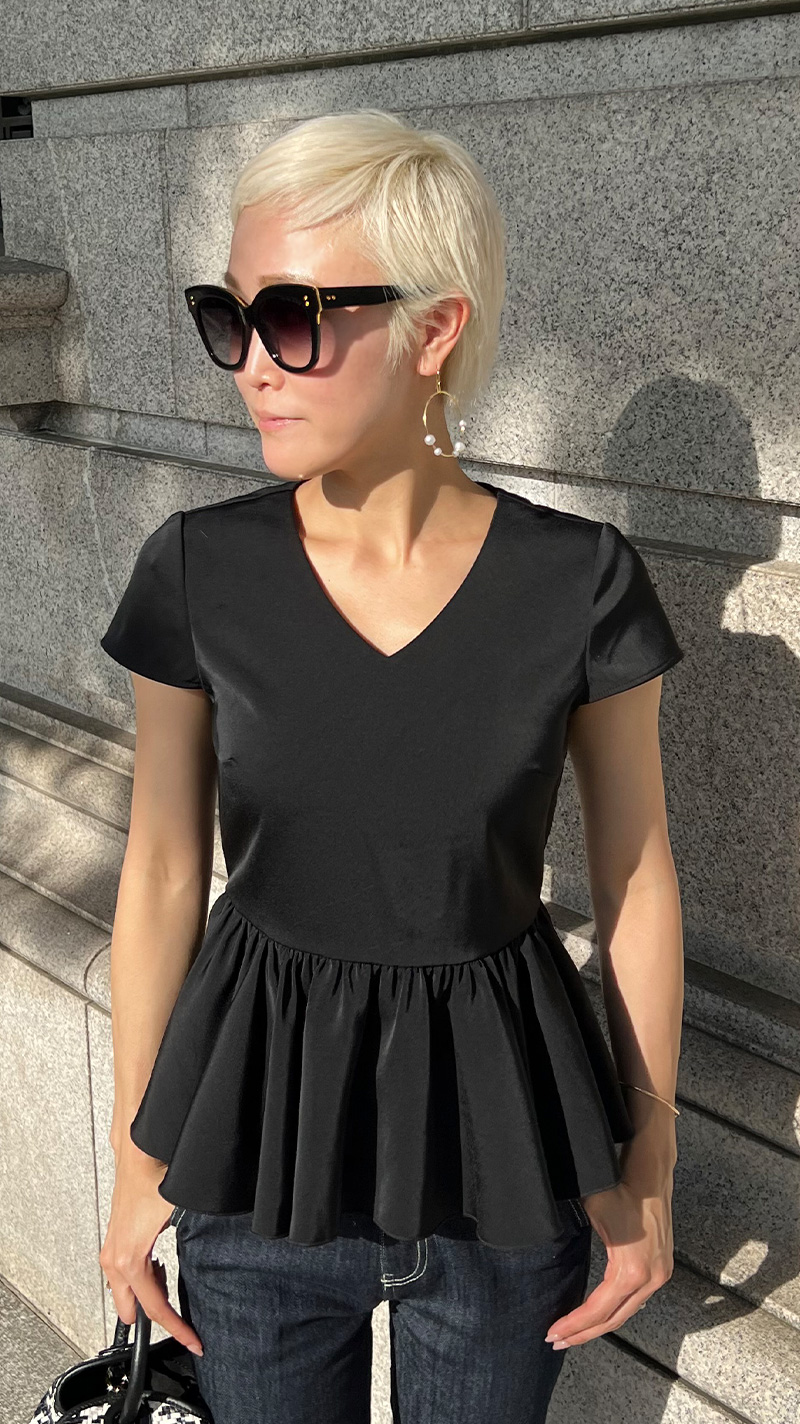 ティアードペプラムトップス｜JENNE(ジェンヌ)公式通販：パリジェンヌ  