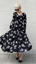 JENNE　Luxe　フレアワンピース【限定品】
