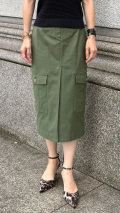 フレンチフィールドスカート＜オーガニックコットン＞