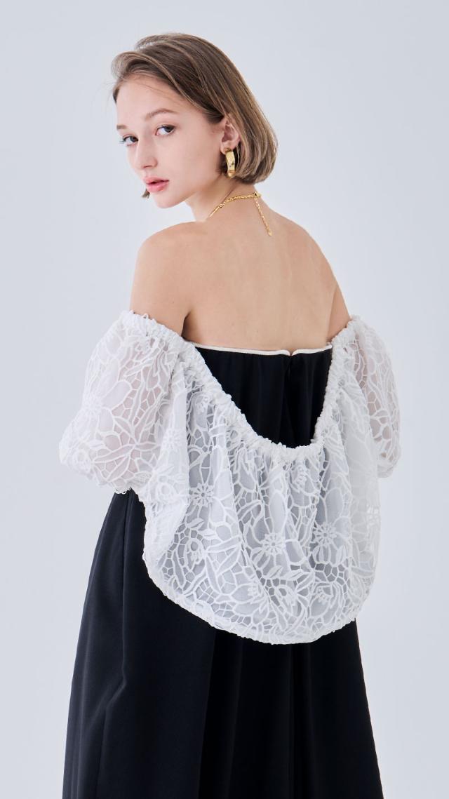 ラグジュアリーレーススリーブ