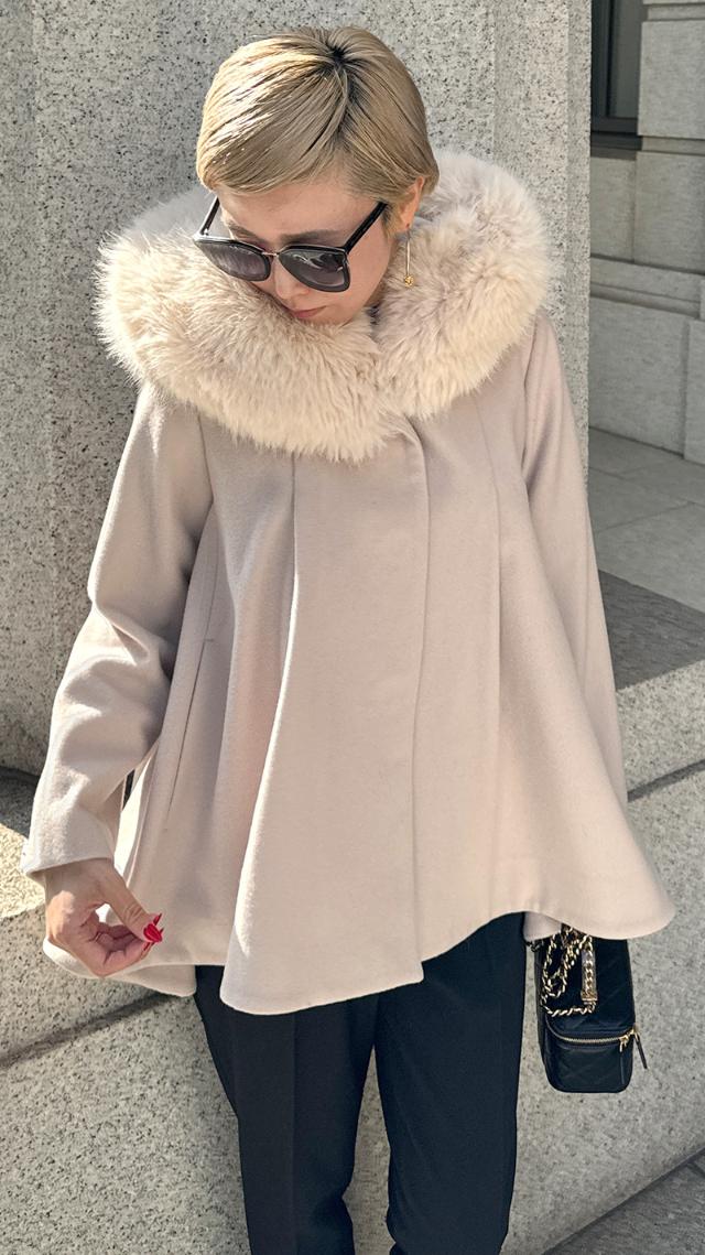 リッチファーウールコート