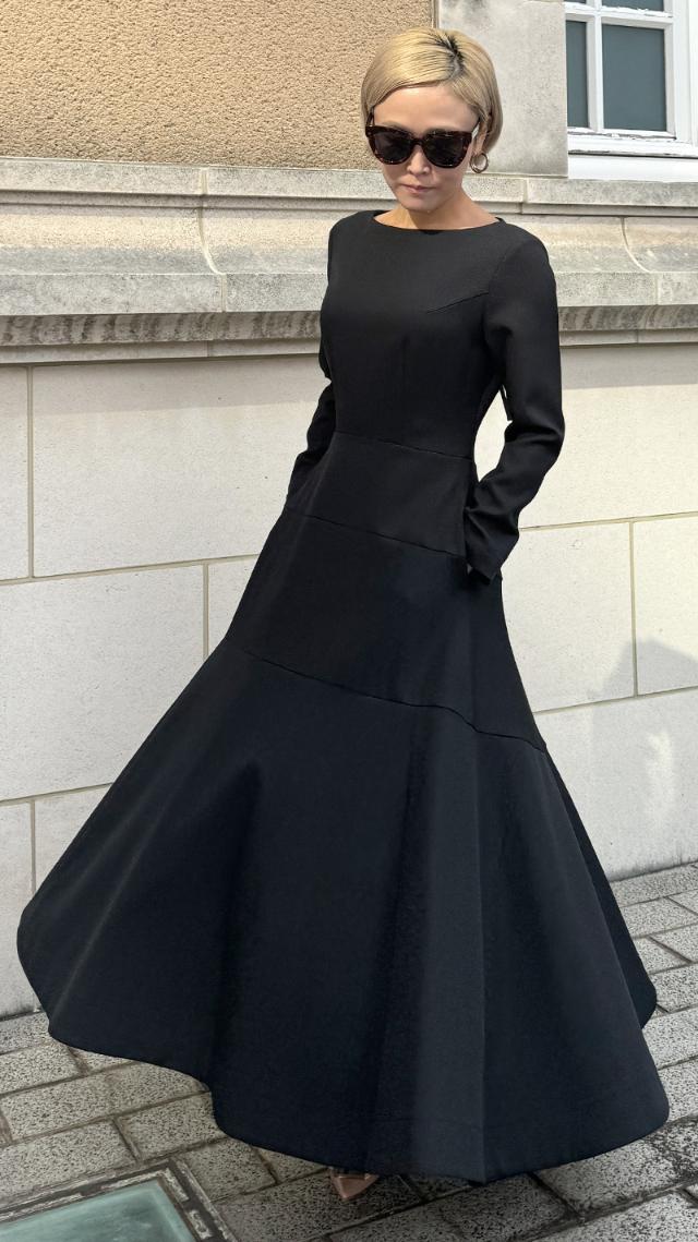 フレア美ラインワンピース