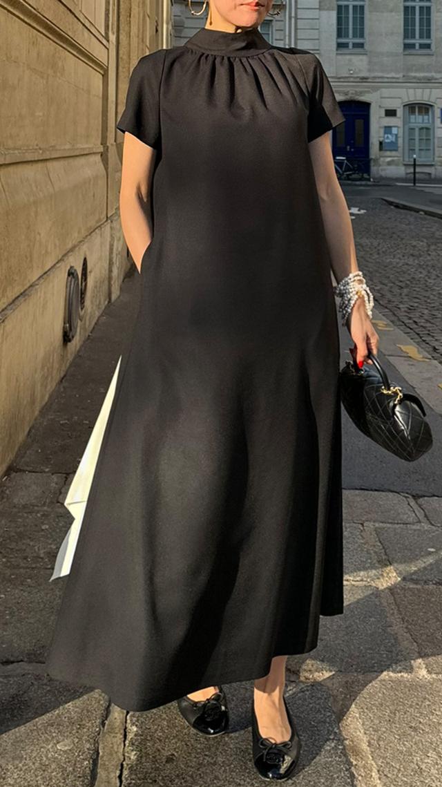 ２WAYコンパクトスリーブワンピース