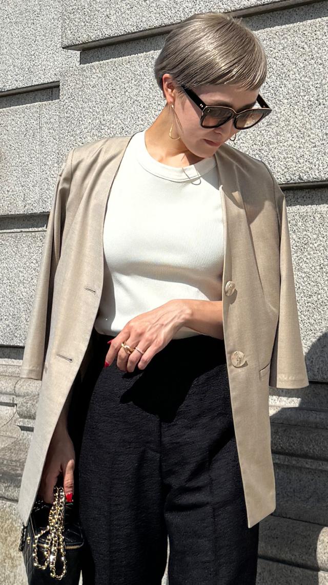 アーバンノーカラージャケット