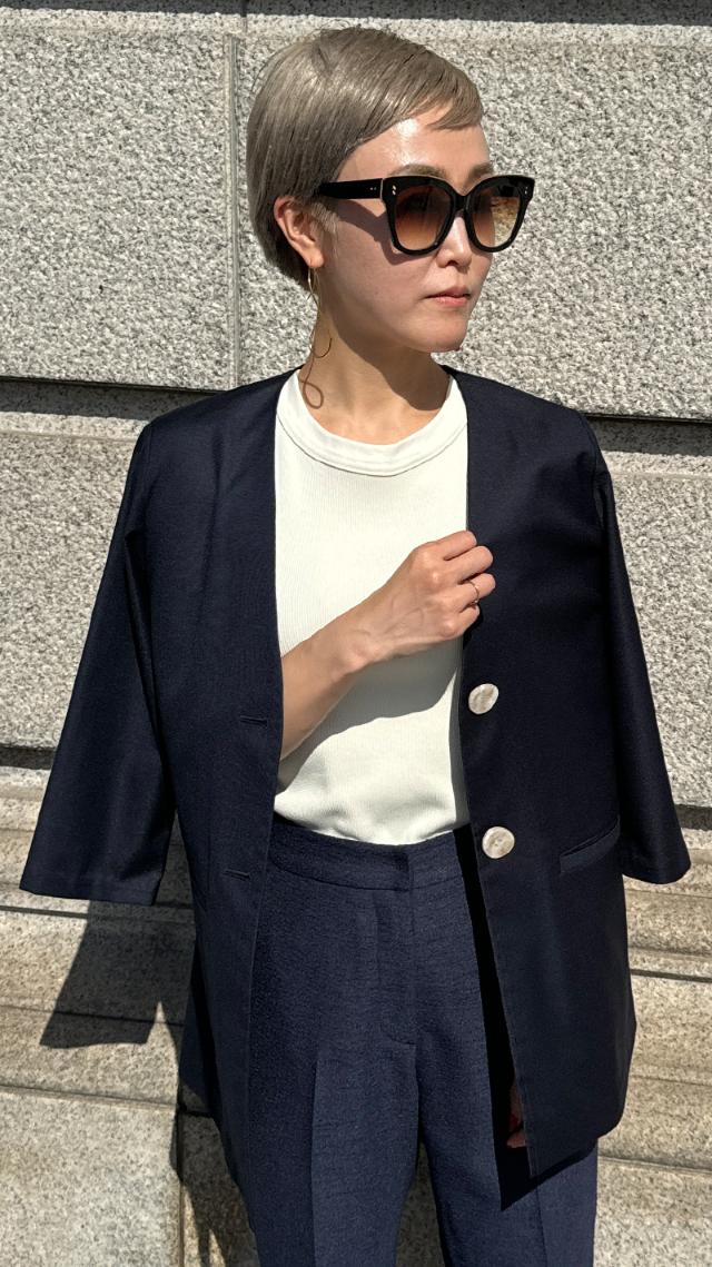 アーバンノーカラージャケット