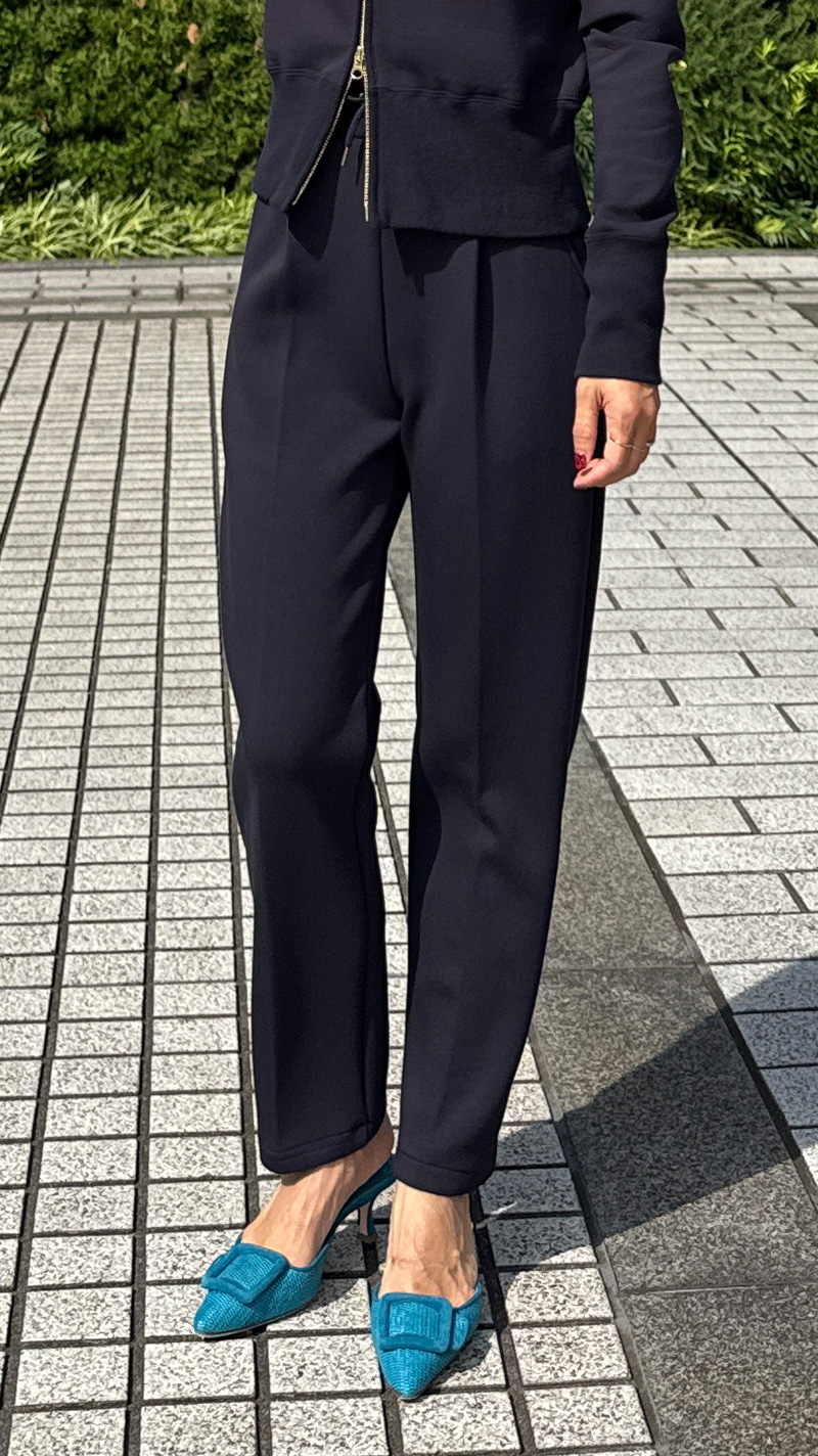 【先行予約】日本製美脚カットソースラックス【発送予定：7月下旬】