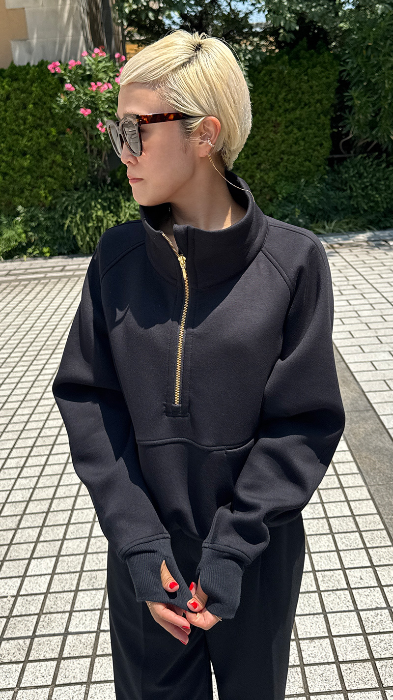 日本製スタンド衿ウエア