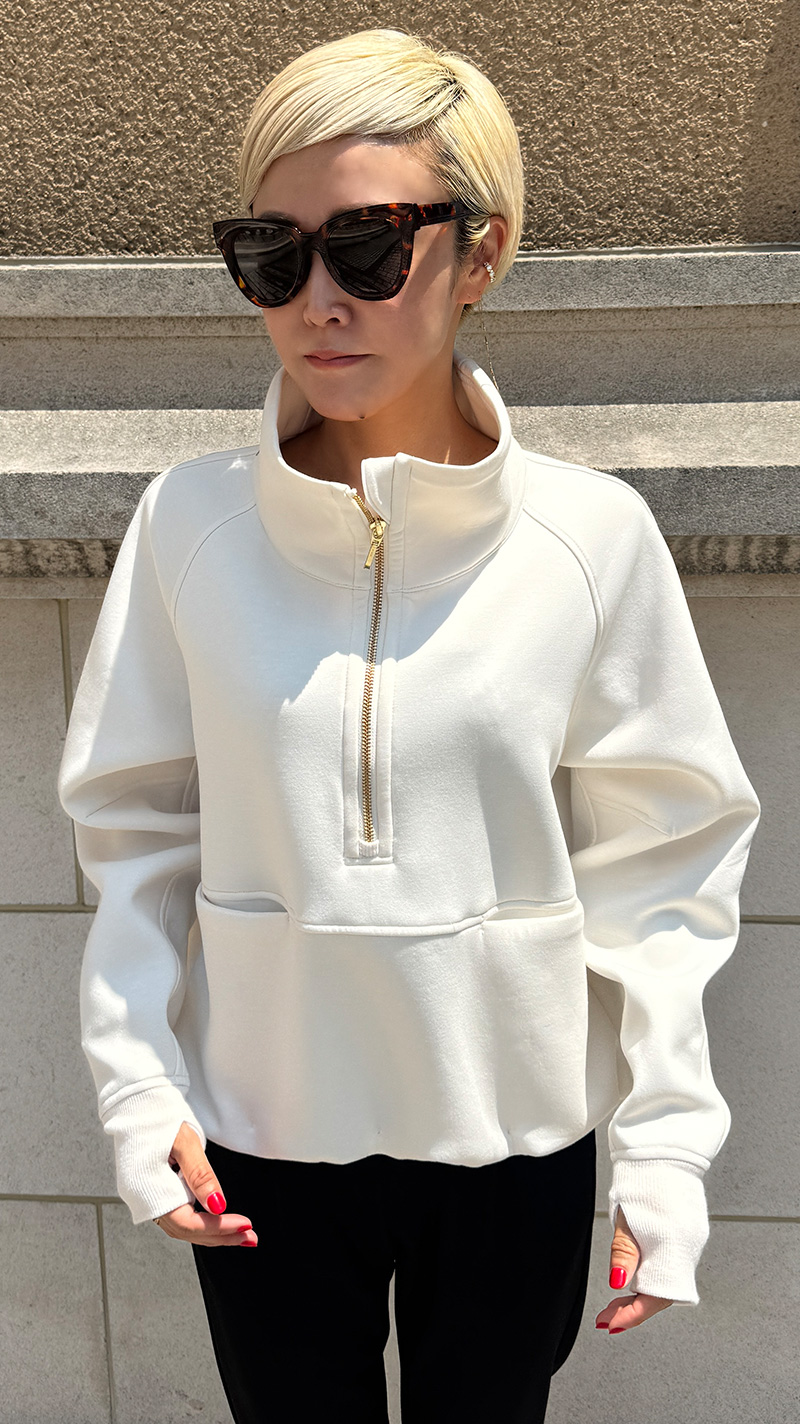 日本製スタンド衿ウエア