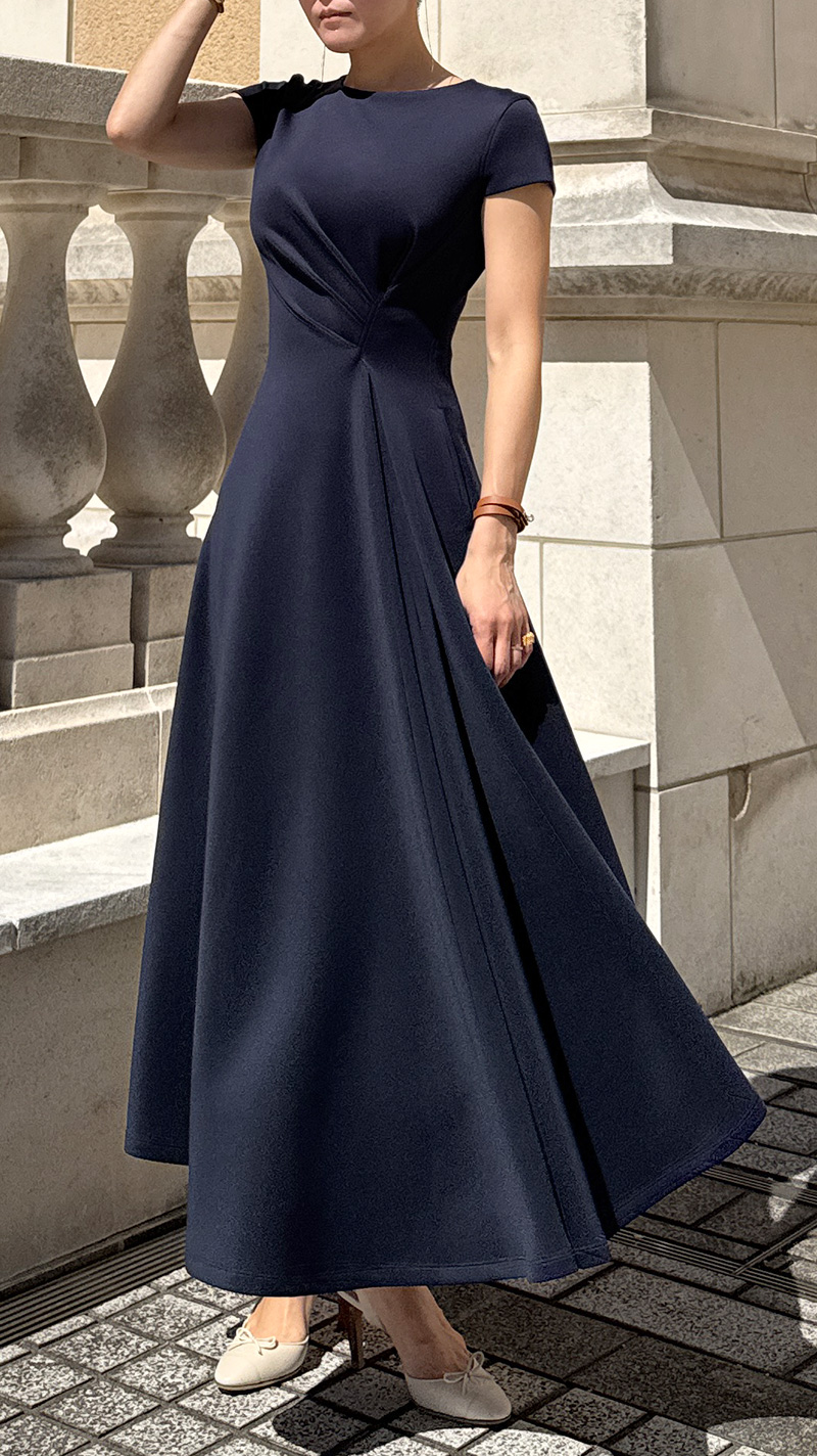 ケリーライクドレープカットワンピース