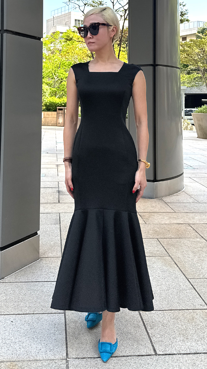 マーメイドカットソーワンピース