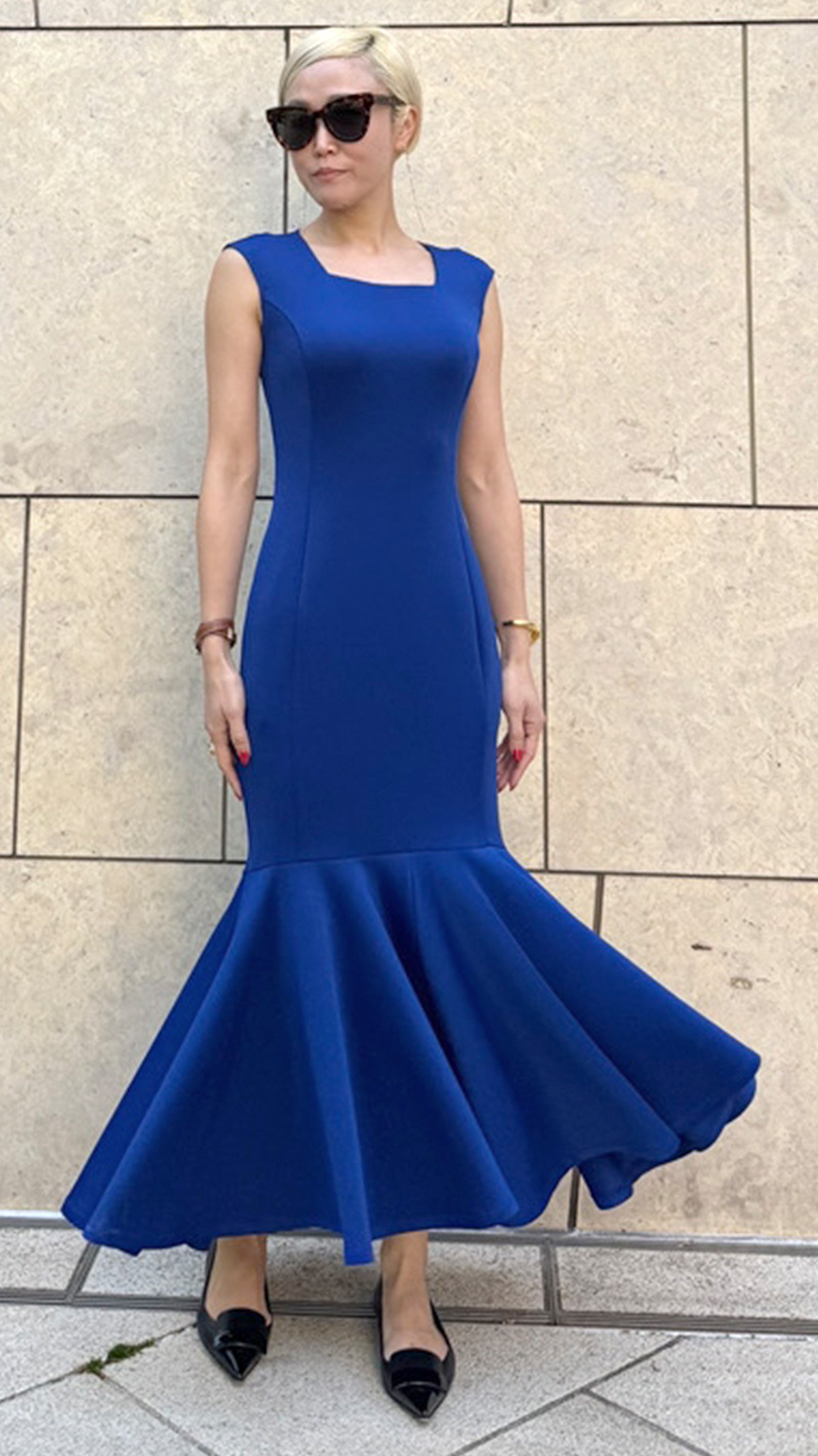 マーメイドカットソーワンピース