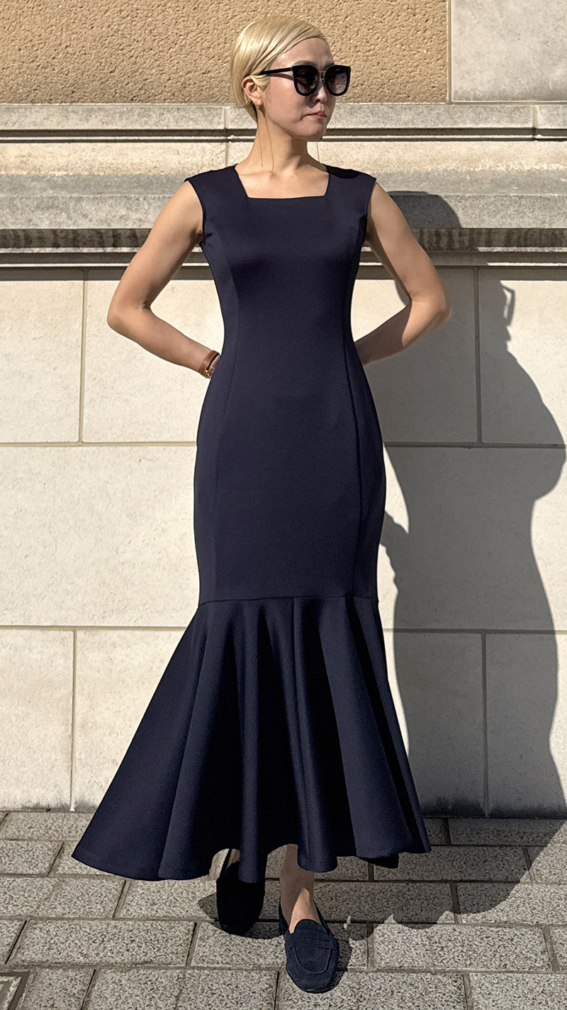 マーメイドカットソーワンピース